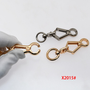 Spot merci lungo girevole moschettone granchio fibbia ad artiglio per borse artigianali borsa fai da te che fa l'hardware fornisce fibbia con cinturino in metallo - Product Image 3