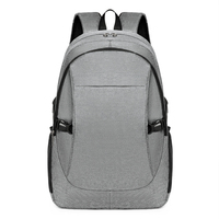 Sac à dos pour ordinateur portable Oxford imperméable antivol avec logo personnalisé et port de charge USB pour les voyages d'affaires et étudiants