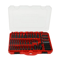 Kit de 80 embouts magnétiques multi-tailles pour tournevis à chocs, embouts hexagonaux et embouts de perçage, avec étui de rangement transparent en plastique