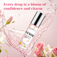 0,34 fl.oz Huile de parfum orientale au rhum et ambregris, roll-on Venom pour femme, romantique, charmante, séduisante, longue tenue, vente en gros OEM ODM