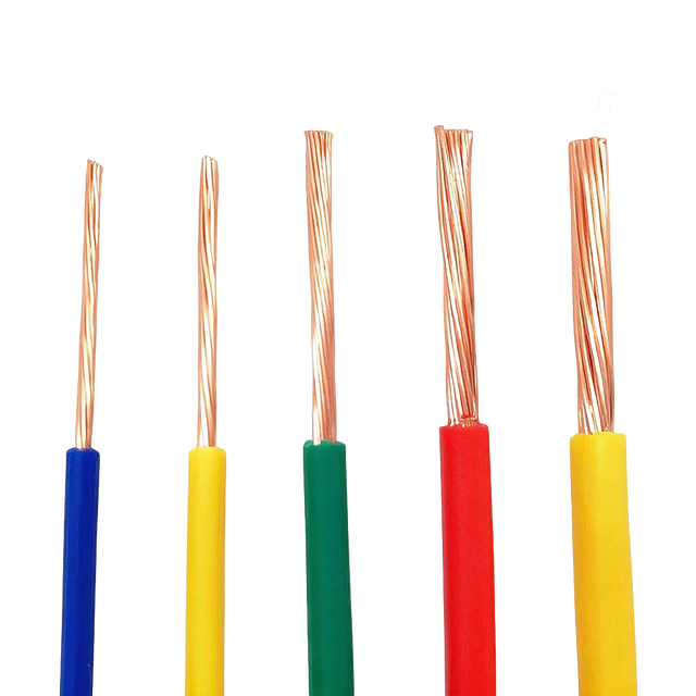 Flame Retardant JINLONGXING ZR-BVR 450/750V Solid Copper Conductor PVC Insulated Underground Building Wire Home Electrical Panel