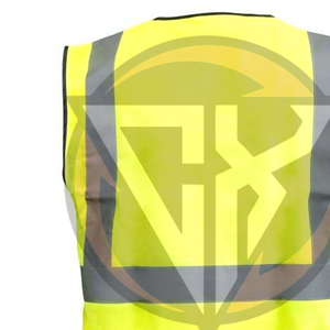 เสื้อกั๊กนิรภัยระบายอากาศได้ดีสำหรับฤดูร้อนกำหนดเองกันน้ำพร้อมแถบสะท้อนแสงเสื้อกั๊กนิรภัย - Product Image 4