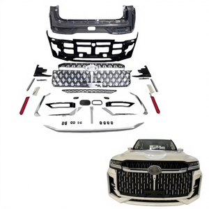 Kit de carrosserie d'assemblage de pare-chocs avant arrière Offre Spéciale mise à niveau Style MAX pour Land Cruiser LC300 Prado 2022 2023 calandre de voiture Facekit Refit - Product Image 1