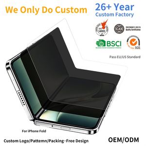 ฟิล์มไฮโดรเจล OEM สำหรับหน้าจอพับได้ 18 แบบ รุ่นใหม่ ฟิล์มกันรอยแบบพับได้ TPU นิ่ม ยืดหยุ่น ป้องกันการมองเห็นจากด้านข้าง ความคมชัดระดับ HD ป้องกันฟองอากาศ - Product Image 1