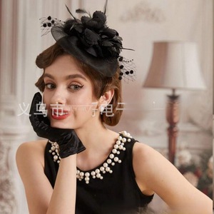 Tea <span class=keywords><strong>Party</strong></span> Hochzeit Cocktail <span class=keywords><strong>Kentucky</strong></span> <span class=keywords><strong>Derby</strong></span> 20s Flapper Kopf bedeckung - Product Image 6