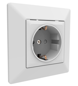Fábrica nuevo modelo 12W cargador de teléfono 86*86 estándar de Europa montado en pared doble salida USB tipo C - Product Image 3