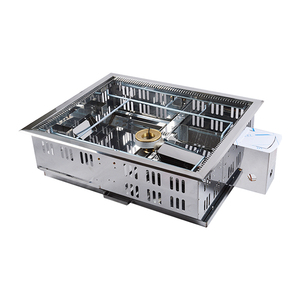 Pinnovo – <span class=keywords><strong>barbecue</strong></span> électrique <span class=keywords><strong>en</strong></span> <span class=keywords><strong>pierre</strong></span> chaude, rôtissoire à steak pour la cuisson au restaurant pour la sortie d'air supérieure - Product Image 2