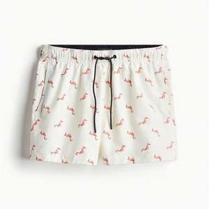 Wholesale 100% Polyester <b>Men's</b> Casual Beach Shorts Quick Dry Surf <b>Trunks</b> with Custom Logo Digital Printing Stretch Sublimation - Product Image 1