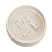Bol pour animaux de compagnie Imilive, écologique, durable, à alimentation lente, antidérapant, en plastique, pour nourriture et eau, pour chiens et chats, nouvelle arrivée, design facile à nettoyer