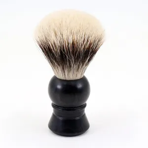 YAQI 22MM Wholesale Badger Hair Men Beard Ebony Handle Shaving Brush