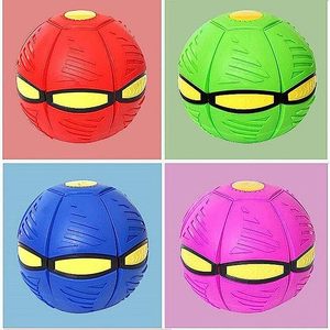 Vendita calda portatile UFO palla giocattolo magico disco volante palla musica leggera per i bambini 5-7 anni fatto in plastica resistente per lo Sport di sfiato - Product Image 2