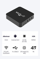 Fabrika mx q pro Tv kutusu Allwinner H313 desteği Video Youtube oyunları medya oynatıcı 4K 1G 8G 2.4/5g wifi android10 set üstü kutusu