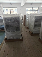 Refroidisseur d'air portable 150L, 3 vitesses, pour usage extérieur, commercial, domestique, garage, hôtel