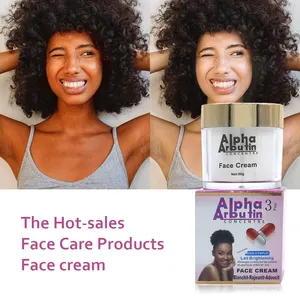 OEM pele clareamento rosto creme remover melanina Natural alfa arbutin creme pele clareamento