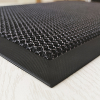 Tapis de porte d'entrée en caoutchouc écologique moulé, résistant au dérapage, anti-poussière