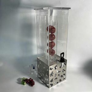 Supply High <b>Gloss</b> Thick Custom Acrylic Drink Dispenser With Faucet For Household Wedding Banquet Display - Product Image 2