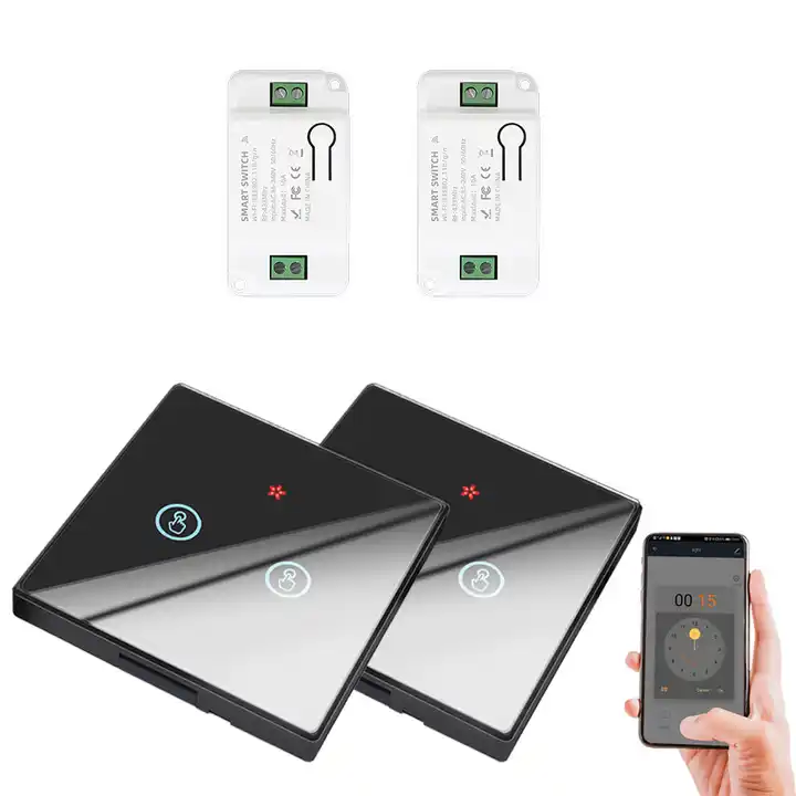 Electric Tuya APP Mobile Remote Control WiFi Smart Timer Switch Wireless  Countdown Time Switch Home Staircase Light 220V 110V AC - AliExpress