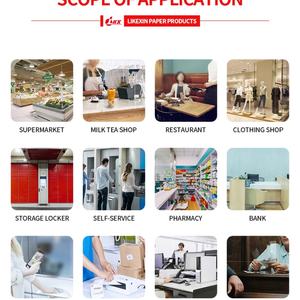 Shipping Mark Labels Size Customized Material Adhesive Thermal Sticker - Product Image 5