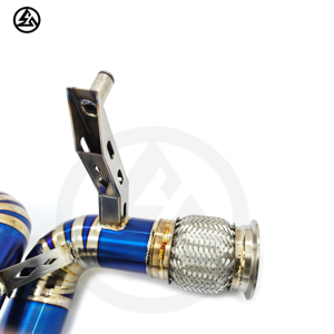 Système d'échappement Catback en titane CSZ Racing pour Lamborghini <span class=keywords><strong>Huracan</strong></span> <span class=keywords><strong>STO</strong></span> 5.2L, tuyau droit, échappement Catback, Axleback - Product Image 5