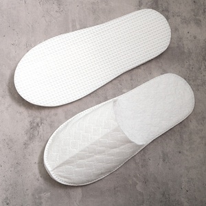 Chaussons jetables antidérapants et respirants pour <span class=keywords><strong>hôtel</strong></span>, moulage monobloc, écologiques et biodégradables - Product Image 5