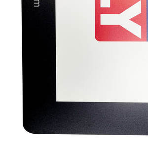 고무와 투명한 카운터탑 PVC 매트가 있는 은행용 광고 카운터 매트 - Product Image 5