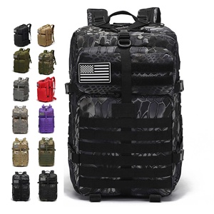 <span class=keywords><strong>Camouflage</strong></span> imperméable multifonctionnel randonnée voyage 3P <span class=keywords><strong>sac</strong></span> 45L tactique <span class=keywords><strong>bleu</strong></span> <span class=keywords><strong>sac</strong></span> à dos sacs à dos - Product Image 4