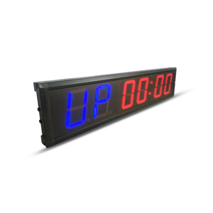 Hangzhou Hong Hao pared Led reloj Fitness Center entrenamiento LED 6 dígitos Cruz a juego Led gimnasio temporizador - Product Image 4