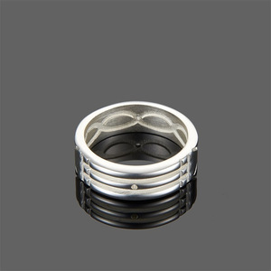 Anillo de Moda Estilo Atlantis Color Dorado para Hombre Anillos de Compromiso y Boda Regalo de Tendencia para Caballero - Product Image 4