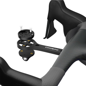 Support de montage Coospo Support de vélo Guidon pour <span class=keywords><strong>Garmin</strong></span> iGPSPORT Coospo Wahoo Bryton Ordinateurs de cyclisme - Product Image 1