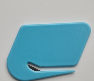 Cuchilla Personalizada para Abrir Sobres, Mini Cuchilla de Plástico para Oficina, Cortador de Seguridad para Papel con Protección - Product Image 6