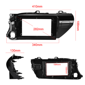 <span class=keywords><strong>Kit</strong></span> de Instalación de Radio para Auto Podofo de 10.1'' con Arnés de Cableado y Marco Android para Toyota Hilux 2016-2018 - Product Image 5