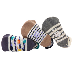 Calcetines cortos de verano antideslizantes con patrón de animales de dibujos animados para bebé - Product Image 6