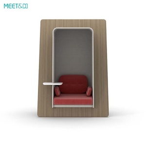 Modern Quality Durable Privacy Pods Soundproof Office Seating Reclining Leisure Booth Sofa <b>Bed</b> School Living Room Work <b>Pad</b> Set - Product Image 3