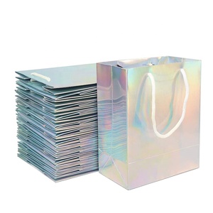 Wholesale Custom <strong>Printed</strong> Art <strong>Paper</strong> Recyclable Luxury Gift <strong>Bags</strong> for Garment &amp; Socks Shopping Packaging <strong>with</strong> Hand Length Handle - Product Image 1