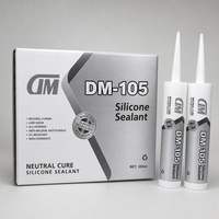 Scellant silicone neutre résistant aux intempéries pour le travail du bois, véranda, imperméabilisation, couleurs vives, forte adhérence, cartouche de 300 ml