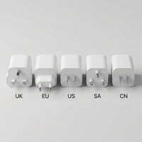 Pengisi Daya Dinding USB DC 5V 1A 2A 5W 10W Micro Travel US Plug untuk Ponsel Pintar dan Produk Digital