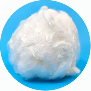 4DX64mm 100% raw fr viscose fiber rayon fiber for nonwoven