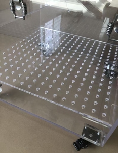 Custom Eco-Friendly PMMA Acrylic Display <b>Box</b> Pedestal Riser <b>Lockable</b> <b>Storage</b> with Various Colors for Garment Advertising <b>Storage</b> - Product Image 4