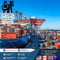 Agent transitaire maritime, coût d'expédition de la Chine vers le Mexique, les États-Unis, le Canada, la France, l'Australie, le Royaume-Uni, l'Italie par voie maritime