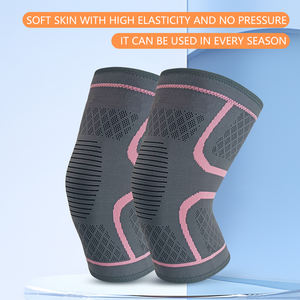 Pelindung Lutut Kompresi Fleksibel Berkualitas Tinggi, Peralatan Olahraga Luar Ruangan Kompresi Khusus untuk Meredakan Nyeri Arthritis - Product Image 5