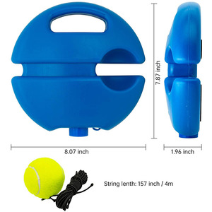 Exercice de sport Portable Solo Équipement d'entraînement de <span class=keywords><strong>tennis</strong></span> Auto-pratique Entraîneur de <span class=keywords><strong>tennis</strong></span> Balle de rebond - Product Image 4