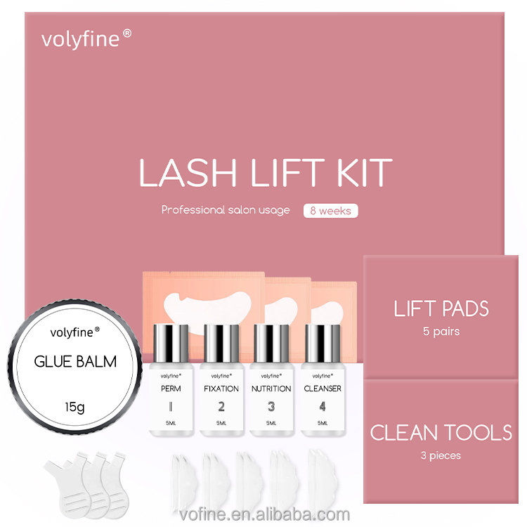 Kit de levantamiento de pestañas