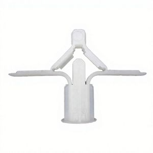 Cheville murale en plastique galvanisé jaune avec vis, vis autoperceuse pour fixation murale dans le béton et la brique - Product Image 6