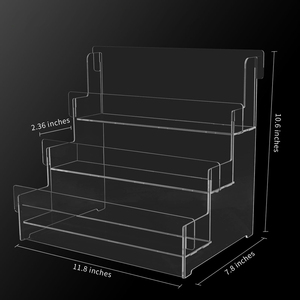 Acrylic thiệp chúc mừng hiển thị đứng cho các nhà cung cấp bưu thiếp tổ chức bán lẻ kệ trưng bày chủ thẻ kinh doanh - Product Image 2