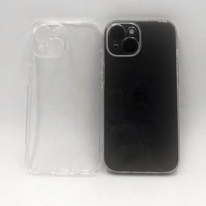 Funda Protectora Transparente Antigolpes de TPU Suave para iPhone 16 15 14 13 12 Pro Max Mini 11 17 Air Plus - Product Image 6