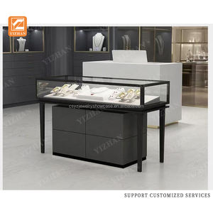 יוקרה מודרנית יוקרה כבדה הוביל אור תצוגה מתלה מדף צף מראה מדף צף מראה מדף צף גב עשוי זכוכית מתכת Mdf - Product Image 2