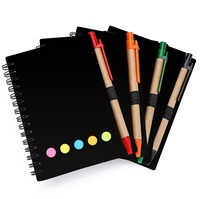 Bloc de Notas Autoadhesivo con Lista de Tareas, Bloc de Notas Adhesivas con Cuaderno A5
