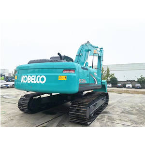 Excavatrice d'occasion Kobelco SK260, marque japonaise d'origine, 26 tonnes, grande excavatrice sur chenilles, pour travaux de construction, export. - Product Image 5