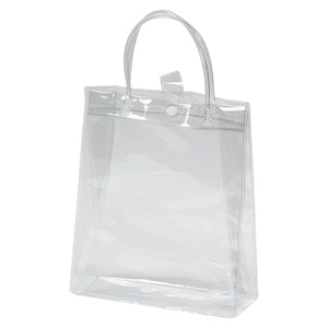<span class=keywords><strong>Borsa</strong></span> personalizzata <span class=keywords><strong>con</strong></span> logo in PVC confezione regalo <span class=keywords><strong>chiusura</strong></span> <span class=keywords><strong>a</strong></span> <span class=keywords><strong>scatto</strong></span> in plastica trasparente in PVC Tote Bag - Product Image 1