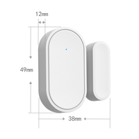 Anti-sabotage système d'alarme de sécurité domestique Intelligent D'alerte Wifi 433MHz capteur De fenêtre de Porte